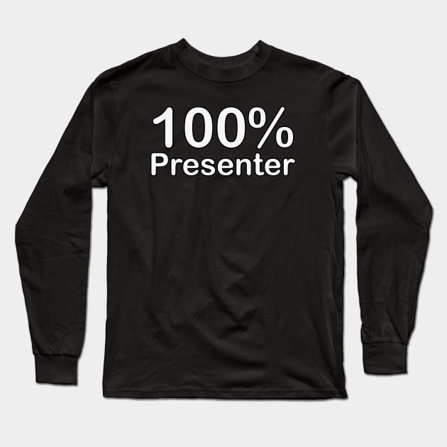 Presenter, couples gifts for boyfriend and girlfriend matching. Long Sleeve T-Shirt by BlackCricketdesign